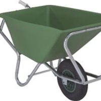 Kruiwagen stal Fort 160 liter 1 wiel